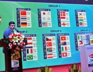 China Grouped with Germany, Thailand: Vivo BWF Sudirman Cup 2015 – Draw Ceremony
