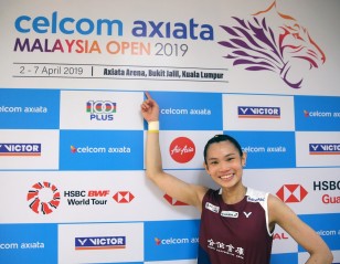 Tai up and running in 2019 – Malaysia Open: Women’s Singles Final