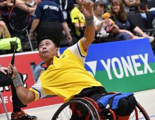 Wheelchair Top Seed Toppled – Basel 2019