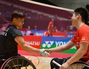 Kim Gives Kajiwara Four Years – Japan Para Badminton International 2019