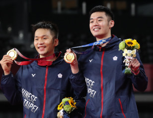 Lee/Wang Ensure Golden Day for Chinese Taipei