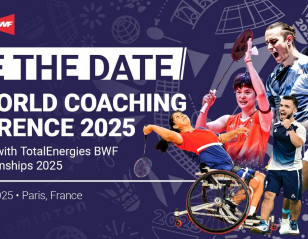 REGISTRATION CLOSING SOON! BWF World Coaching Conference 2025